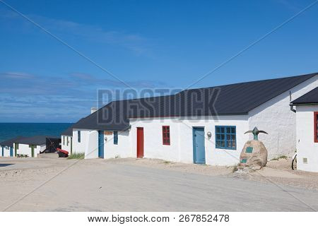 Stenbjerg Is A Fishing Village On The Former Island Of Thy In The Northwest Of Jutland, Denmark. It 