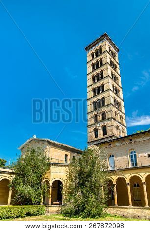 Friedenskirche, The Church Of Peace At Sanssouci Park Of Potsdam - Brandenburg, Germany