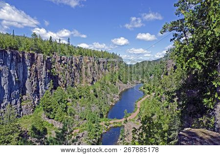 Eagle Canyon Near Thunderbay  North Of Superior Lake