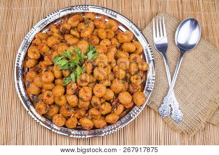 Traditional Delicious Turkish Foods; Bulgur Garlic Kofte (sarimsakli Kofte)