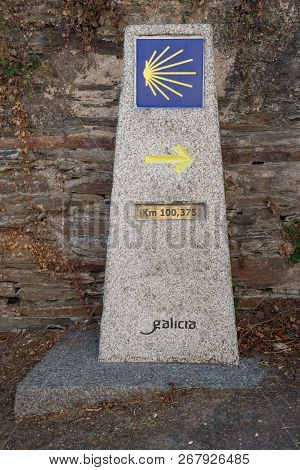 Waymark Along The Camino Primitivo, Spain, Europe