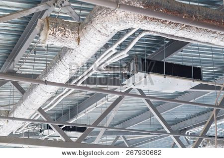 Industrial Handling And Conditioning Suspended Unit. Microclimate System