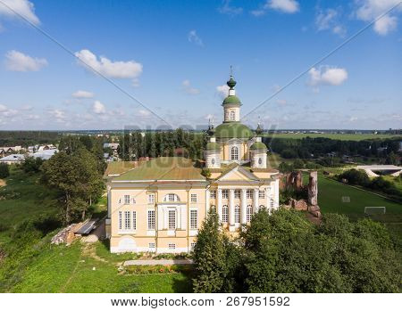Cathedral Of The Ascension Of The Lord. Spaso-sumorin Monastery. Totma. Vologda Region. Russia. View