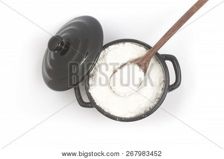 Polvilho Azedo In A Bowl. A Kind Of Cassava Flour