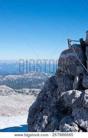 Panoramic View Of The Alps Near Dachstein, Schladming, Austria