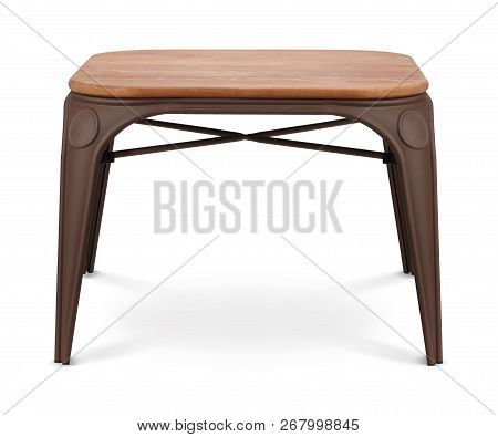 Brown Wooden Rectangular, Square Coffee Table, Dinning Table, Magazines Table. Modern Designer, Tabl