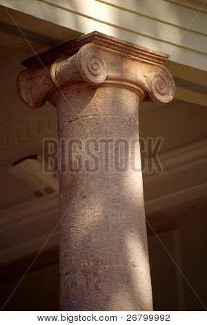 en arkitektoniske detaljer i en moske i Ayvalik, Tyrkiet