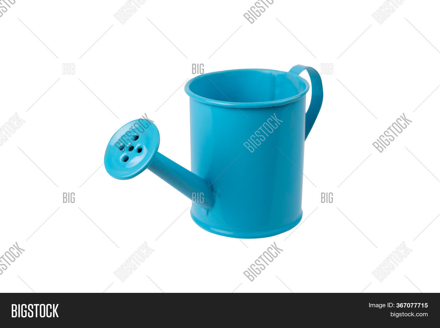 Blue Watering Can Image & Photo (Free Trial) Bigstock