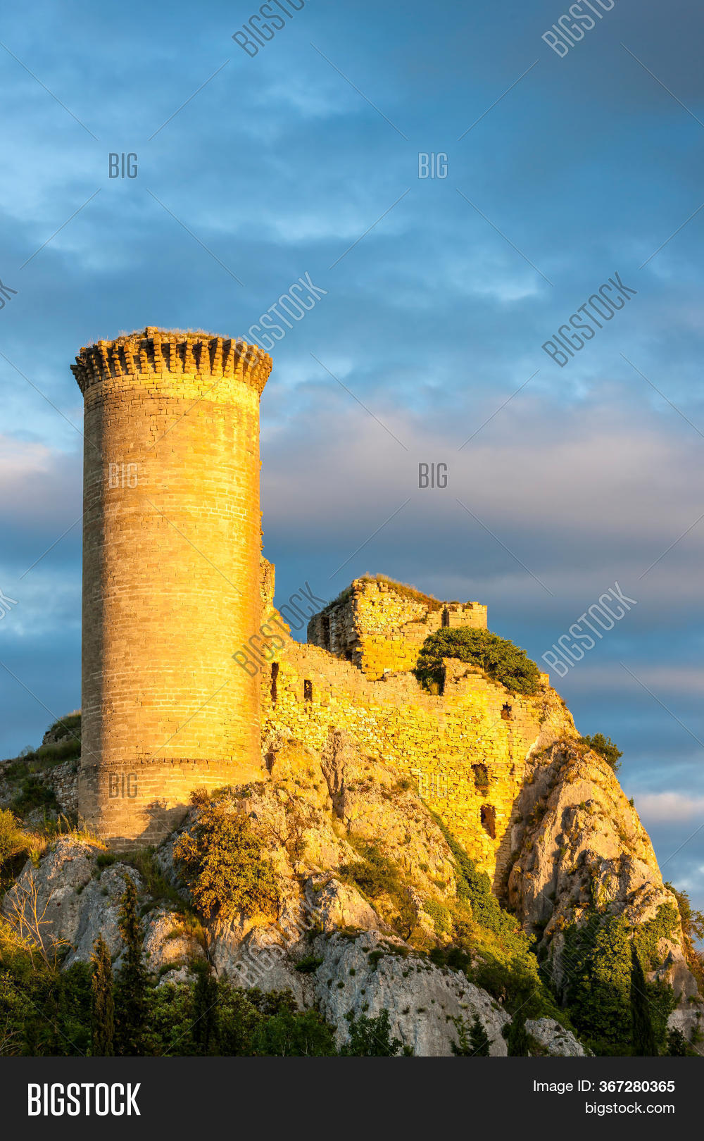 Chateau De L Hers Near Image Photo Free Trial Bigstock