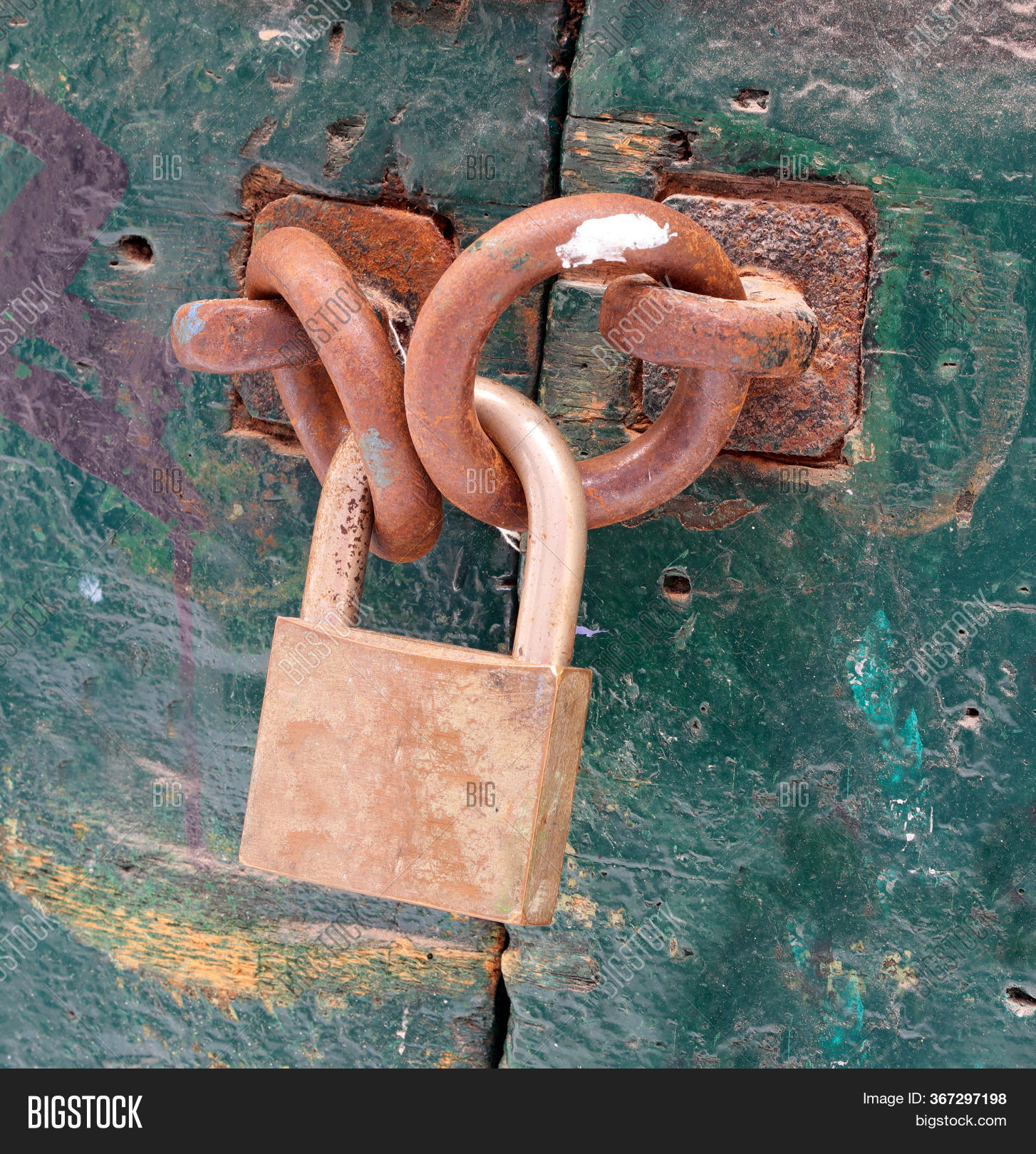 Large Metal Padlock Image & Photo (Free Trial) Bigstock