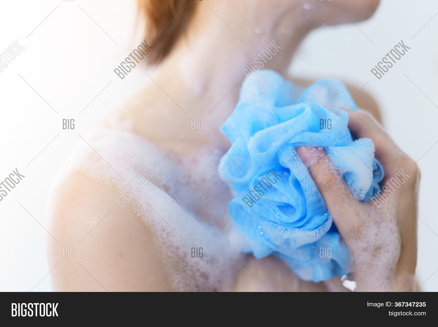Woman Washing Her Body Image & Photo (Free Trial) Bigstock