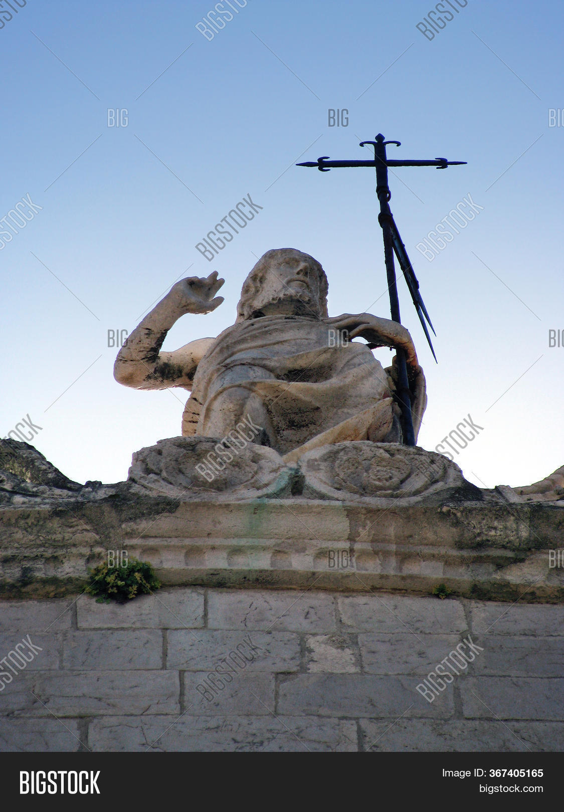 Old, Weathered Statue Image & Photo (Free Trial) Bigstock