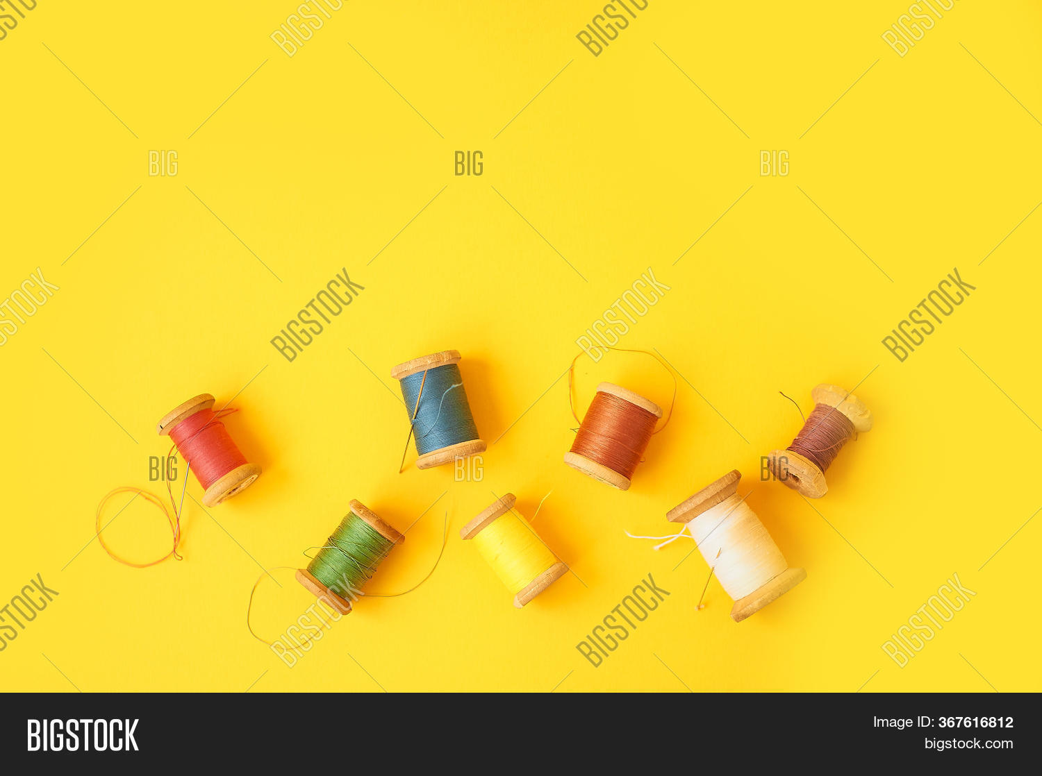 Colored Coils Threads Image & Photo (Free Trial) Bigstock