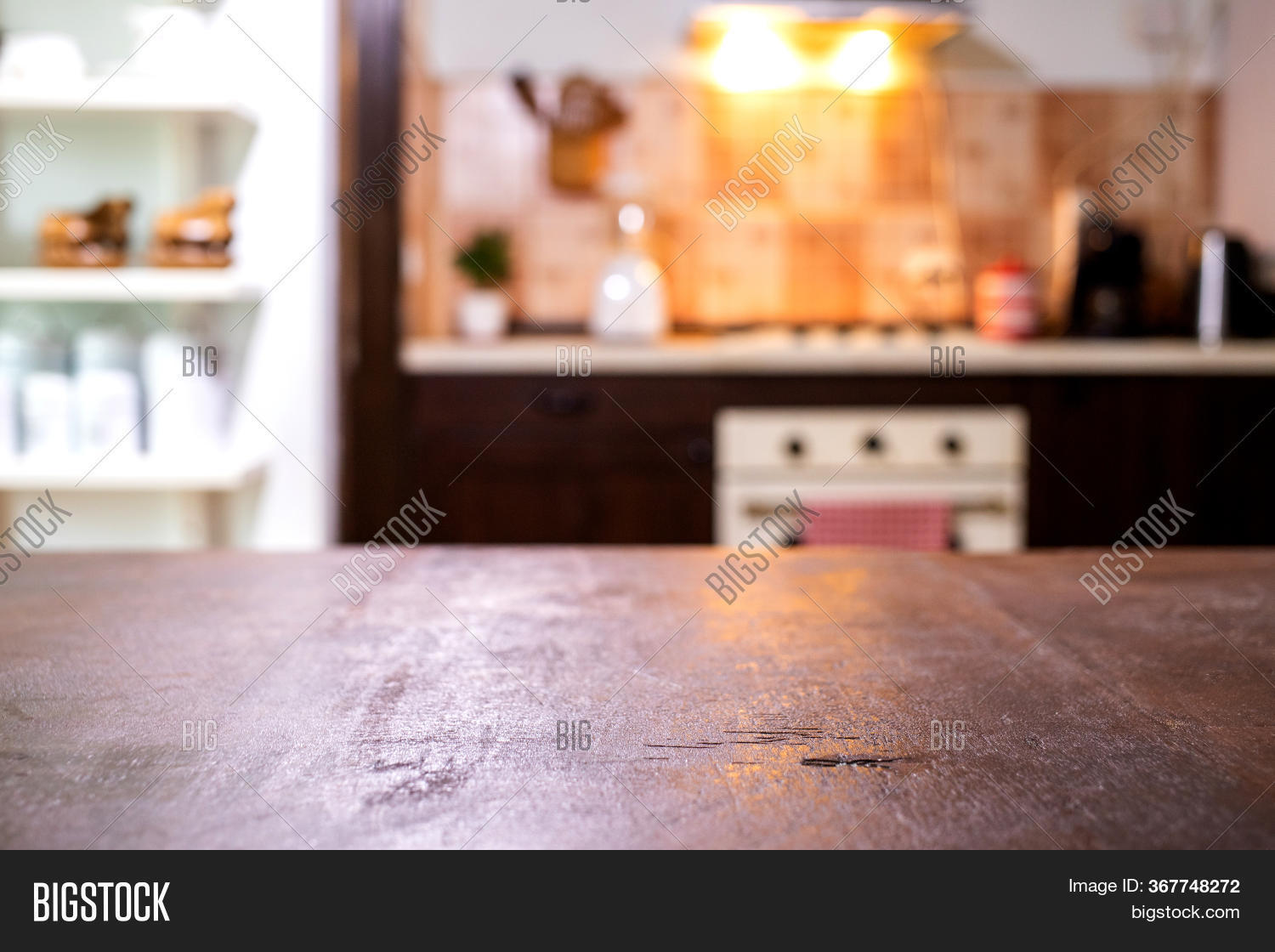 Blurred Kitchen Image & Photo (Free Trial) Bigstock