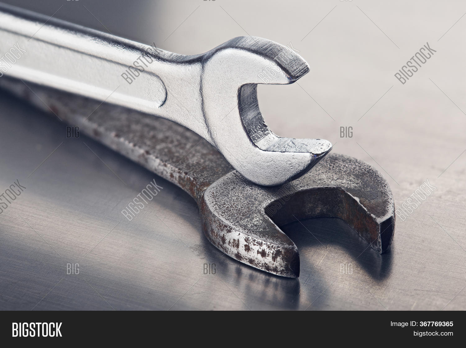 Wrench Tightens Bolt Image & Photo (Free Trial) Bigstock