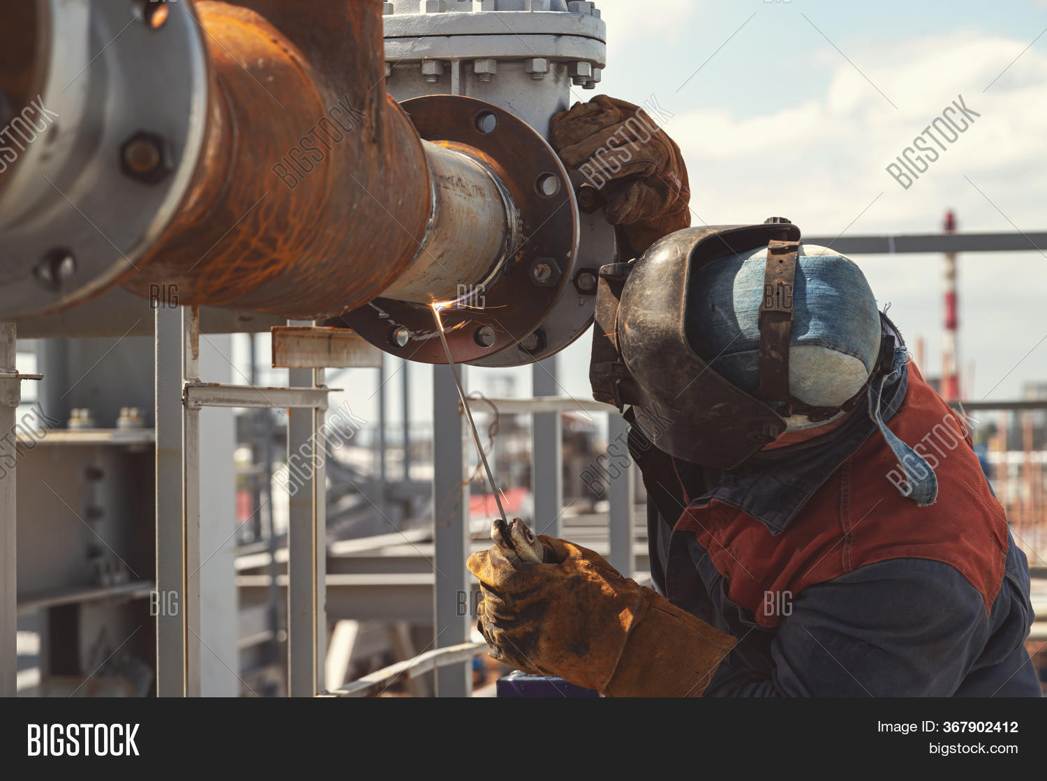 Welder Mask Protective Image & Photo (Free Trial) Bigstock