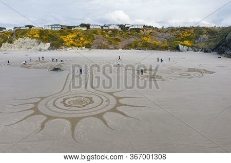 Walkable Labyrinth In Bandon, Oregon