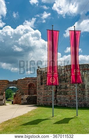 Gamzigrad, Zajecar / Serbia - July 8, 2019: Entrance To Gamzigrad (felix Romuliana), Unesco World He