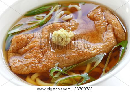 ก๋วยเตี๋ยว udon คิสึเนะ อาหารญี่ปุ่น