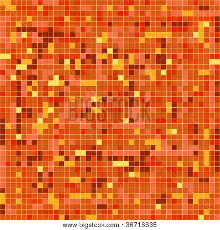 Abstract background of mosaic elements