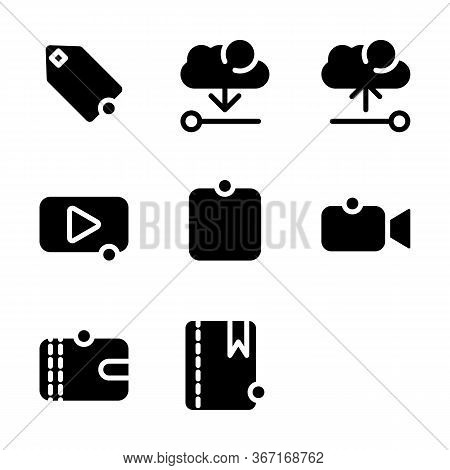 User Interface Icon Including Discount,label,cloud, Data,download,server,upload,film,media,movie,pla
