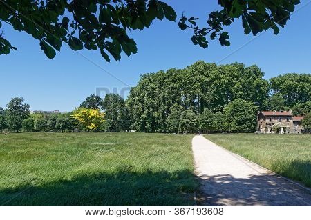 Lyon, France, May 19, 2020 : Park Reopens After Two Months Of Confinement. Travel Ban In France, Pop