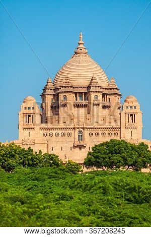 Umaid Bhawan Palace Is Located In Jodhpur City In Rajasthan State Of India