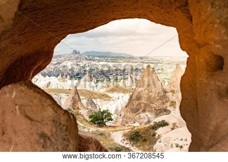 Cappadocia. Popular Touristic Destination In The Middle Of Turkey