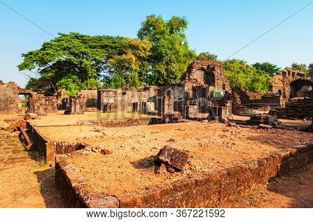Church Of St. Augustine Is A Ruined Church Complex Located In Old Goa In India