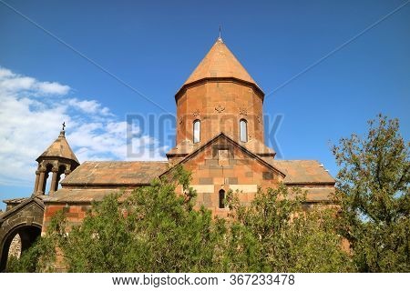 Church Of Holy Mother Of God Or Surb Astvatzatzin In Khor Virap Monastery, Historical Place In Arara