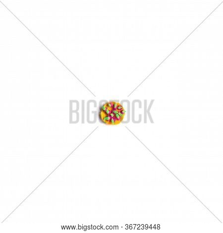 Easy Plasticine Craft For Preschooler, Tart, Step5, Assemble The Small Pieces And Balls To Obtain Ap