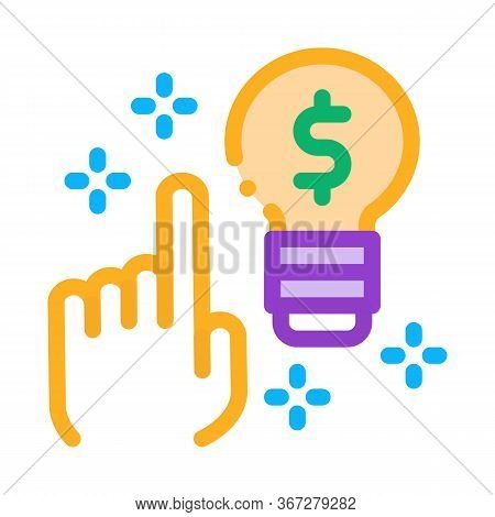 Quick Wit Decision Icon Vector. Quick Wit Decision Sign. Color Symbol Illustration