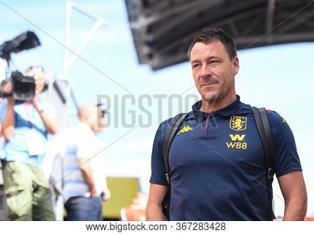 London, England - August 31, 2019: John Terry Of Villa Pictured Ahead Of  The 2019/20 Premier League