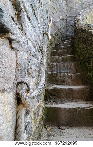 Harlech, North Wales, Uk: Jun 3, 2017: Harlech Castle Was Built By King Edward I During His Invasion
