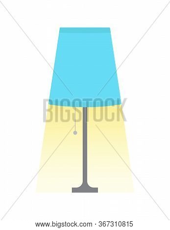 Table Lamp Vector Isolated On White Background. Sleep Lamp Icon