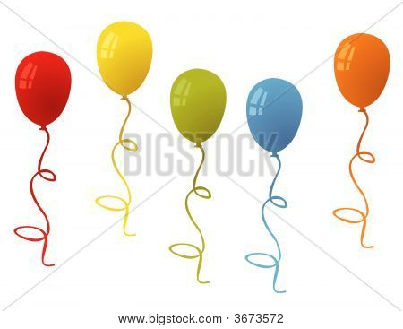 Ballonnen voor partij Vector