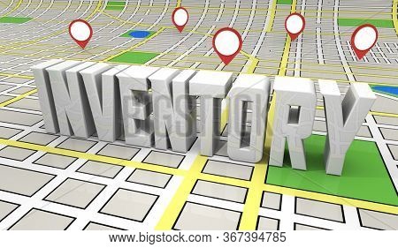 Inventory Real Estate Property Listings For Sale Homes Buildings Supply 3d Illustration