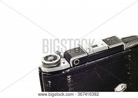 Konstantinovka, Ukraine - December 23, 2016: The Moskva-2 (mockba-2 In Cyrillic) Is A Medium Format 