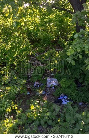 Konstantinovka, Ukraine - December 23, 2016: The Moskva-2 (mockba-2 In Cyrillic) Is A Medium Format 