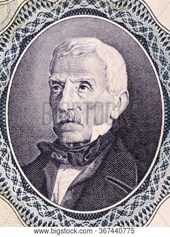 Jose Francisco De San Martin Y Matorras A Portrait From Old Argentine Money