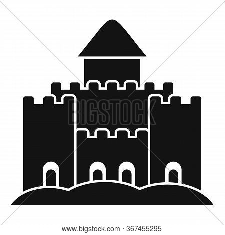 King Palace Sand Icon. Simple Illustration Of King Palace Sand Vector Icon For Web Design Isolated O