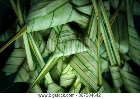 Handcraft Ketupat Daun Palas Or Palas Leave A Malaya Traditional Food