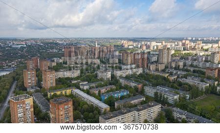 Rostov-on-don Aerial View. Panorama Of The City Of Rostov On Don, Voroshilovsky District