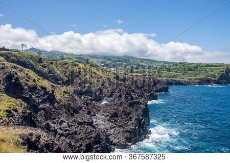 Walk On The Azores Archipelago. Discovery Of The Island Of Sao Miguel, Azores.