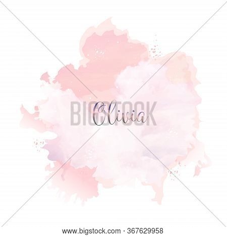 Sugar Cotton Pink Clouds Vector Design Background. Glamour Fairytale Backdrop. Plane Sky View With S