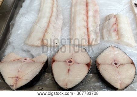 Fish On Market, Black Scabbard (espada) In Fish Market