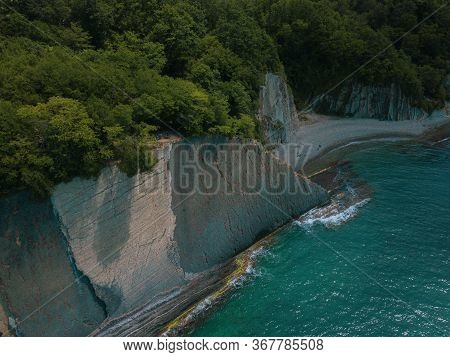 Skala Kiseleva Is A Natural Monument On The Territory Of The Tuapse District Of The Krasnodar Territ