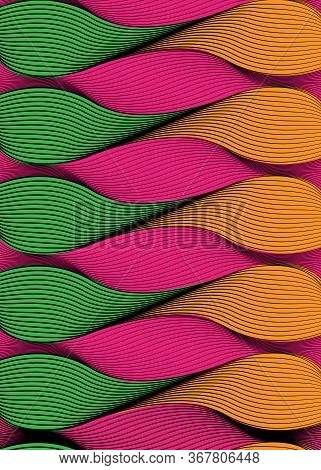 African Wax Print Fabric, Ethnic Handmade Ornament For Your Design, Ethnic And Colorful Tribal Motif