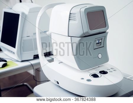 Ophthalmic Equipment. Medical Laboratory. Modern Medical Technology.