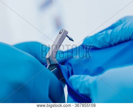 Dentistry Cofferdam Installation Procedure. Modern Medical Technology